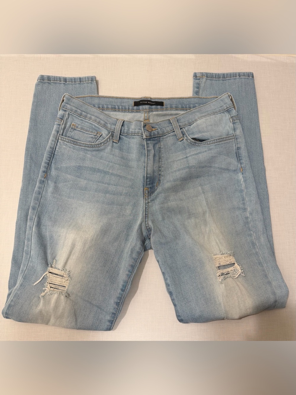 Flying Monkey Distressed Women’s Jeans
